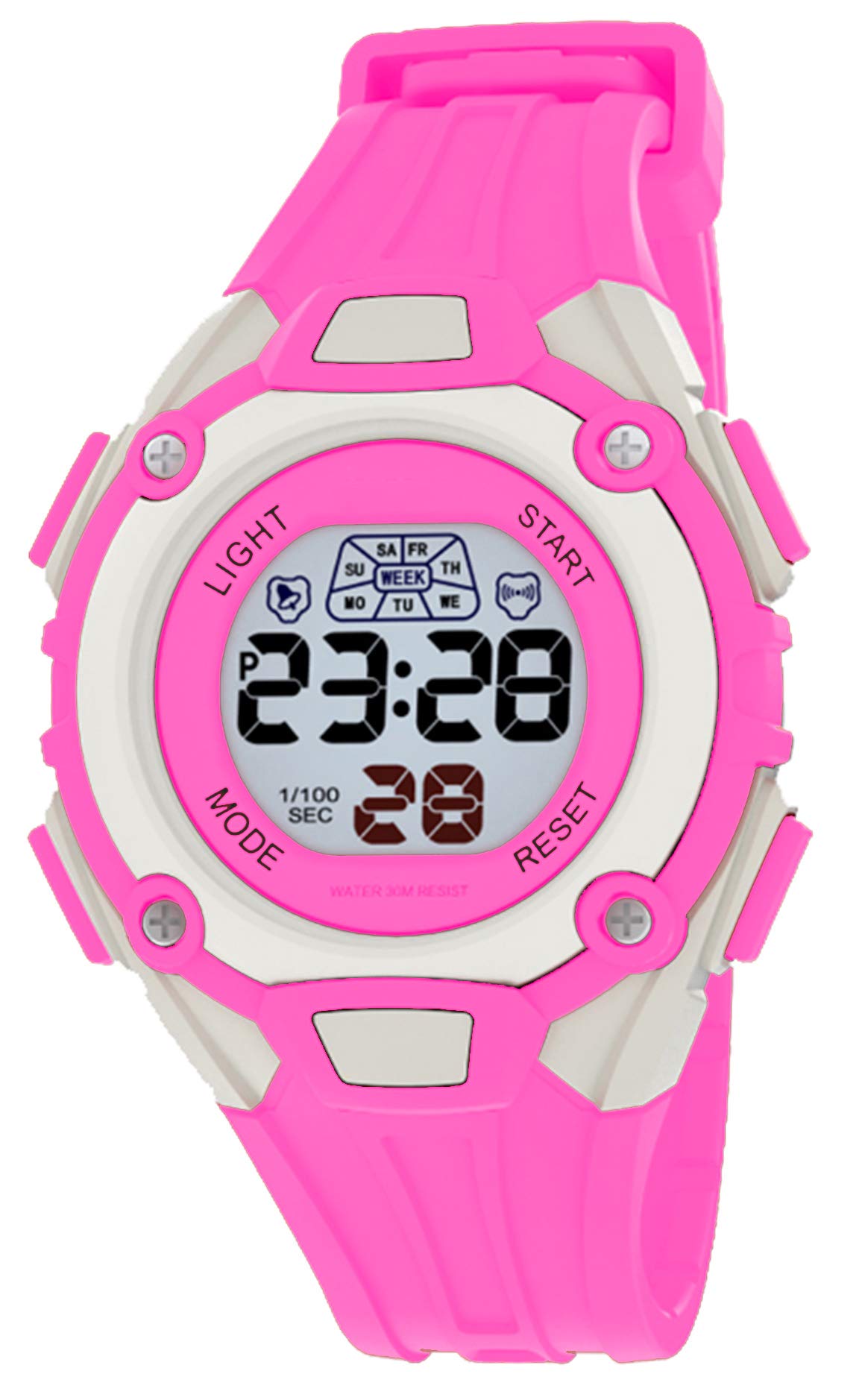 Time Up Vibrant Color Digital Alarm Multi-Features Watch for Kids- (B07HWWZFPY) Amazon Price History, Amazon Price Tracker
