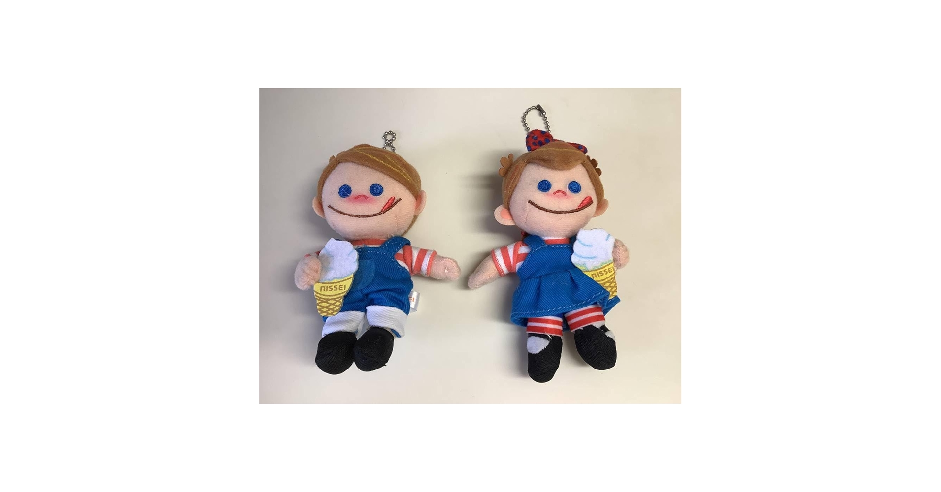 希少！　ニッセイ　懸賞 当選品 セイチャン　日世　ソフトクリーム　ぬいぐるみ ニッセイ NISSEI ソフトクリーム ニックンとセイチャン 日世