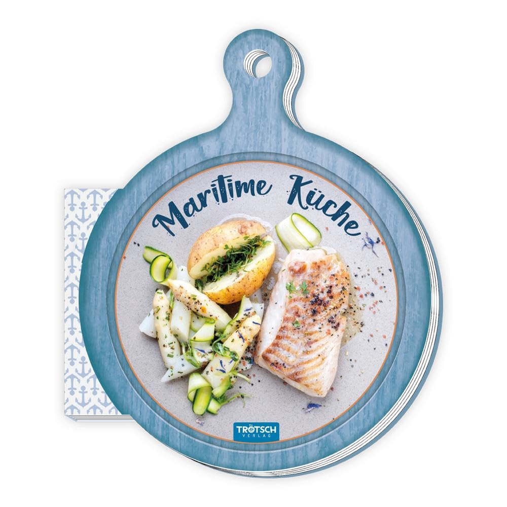 Trötsch Kochbuch Maritime Küche: Rezeptbuch Stanzbuch Geschenk- Kochbuch
