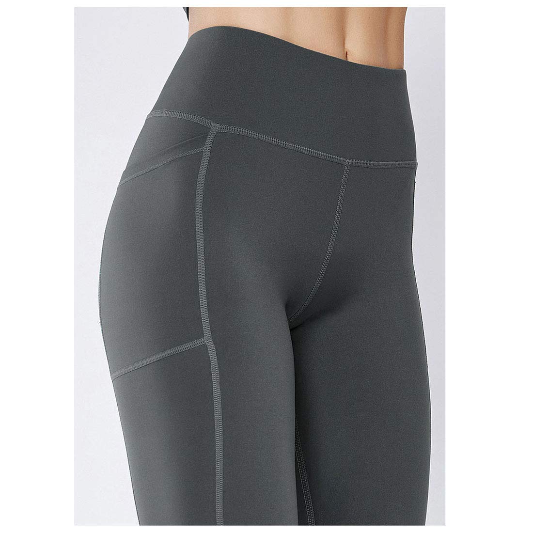 Mode Femme Legging De Sport Pantalons, Yoga Pants Sports Pants, Workout Running Leggings, Women Leggings, Womens Running Tights Power Stretch Yoga Pants Slim Fit Sports Trousers Élégant
