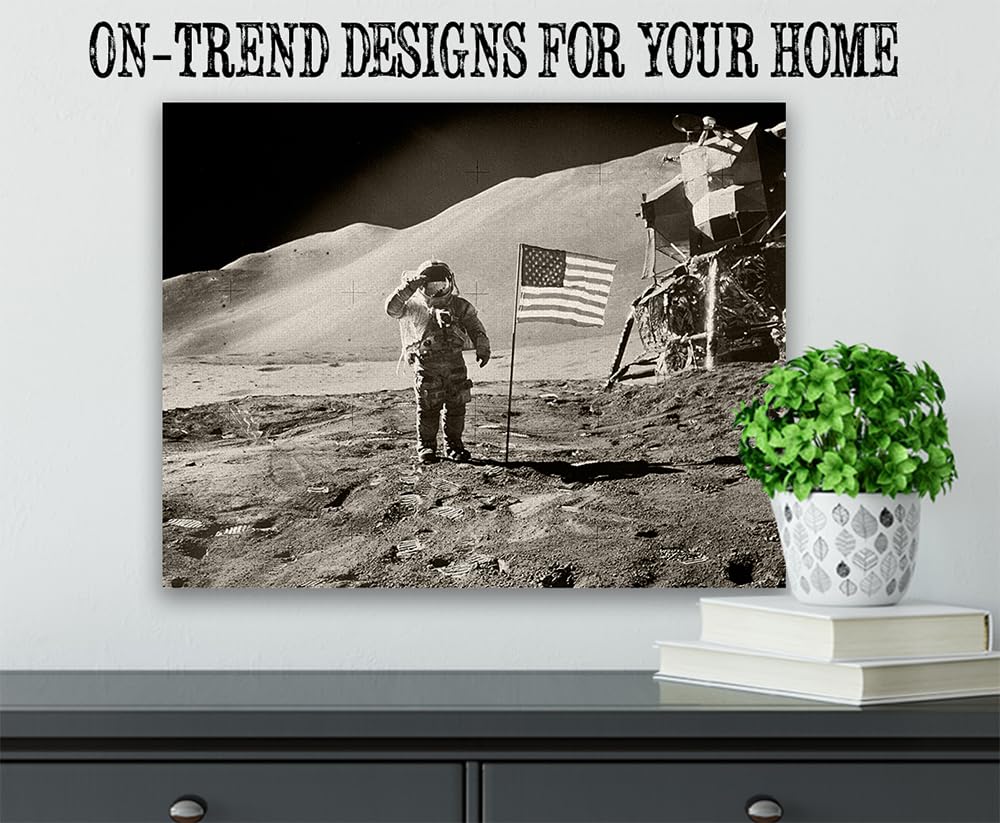 Amazon.com: Apollo 15 Lunar Landing 18x24 Unframed Poster
