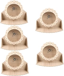NOLITOY 5 Conjuntos Roda De Hamster Roda De Hamster Pequena Roda De Hamster 12 Polegada Roda De Hamster Brinquedo Hamster Correndo Brinquedos Roda De Hamster 8 Polegada Roda De Hamster
