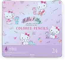 Amazon.co.jp: サンリオ(SANRIO) ハローキティ 色鉛筆24色セット