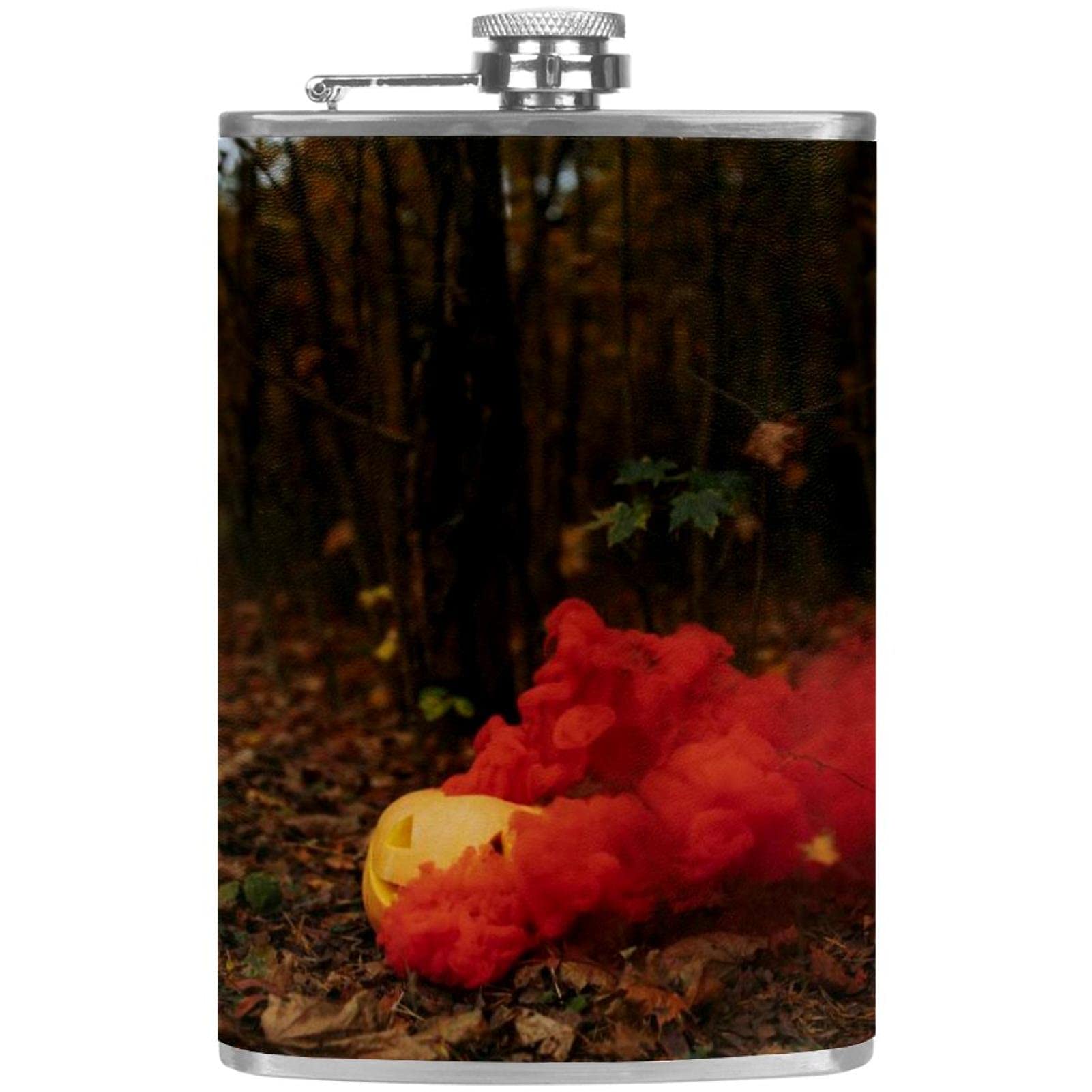 Flasque citrouille rouge fumé de qualité supérieure pour vos sorties nature et événements