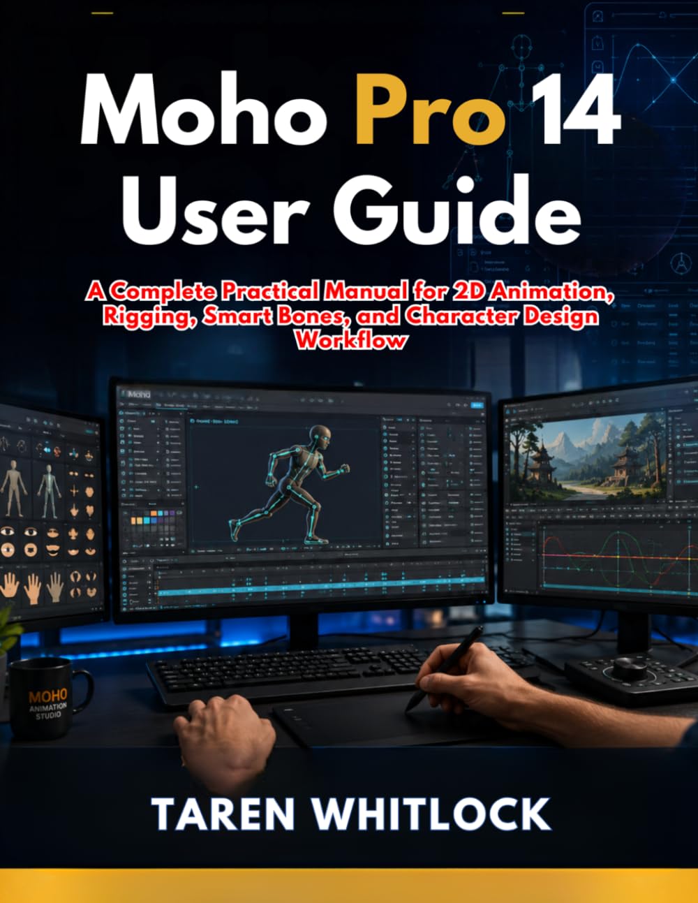 Moho Pro 14 User Guide: A Complete Practical Manual for 2D Animation, Rigging, Smart Bones, and Character Design Workflow