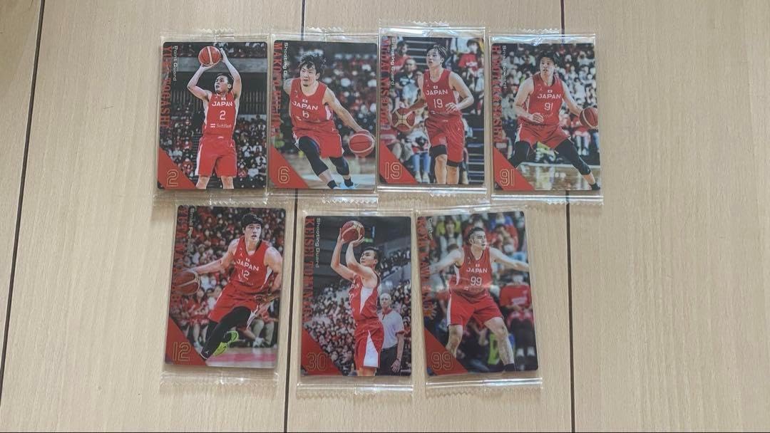 Bリーグ バスケットボール選手カード 7枚セット BBM 2023 キング