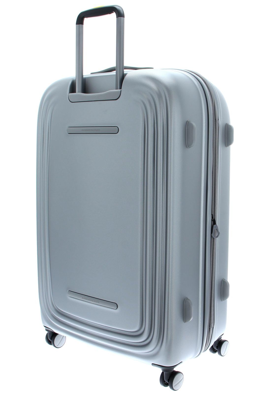 Mandarina Duck Unisex Logoduck + walizka na kółkach Xl Exp P10szv35, Silver, 52x82x34/37(LxHxW), Walizka i walizka na kółkach
