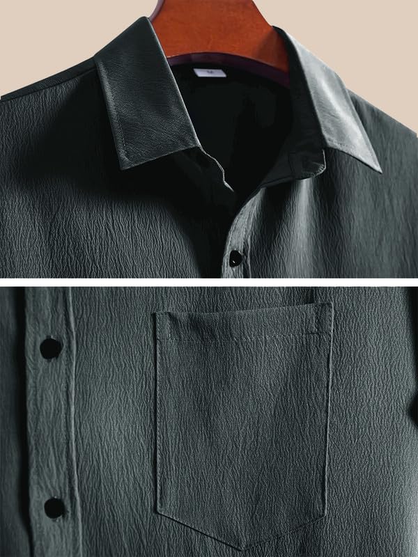 Image of Tee Projekt Textured Shirts for Men || Casual Shirt for Men || Comfortable and Stylish for Every Wardrobe