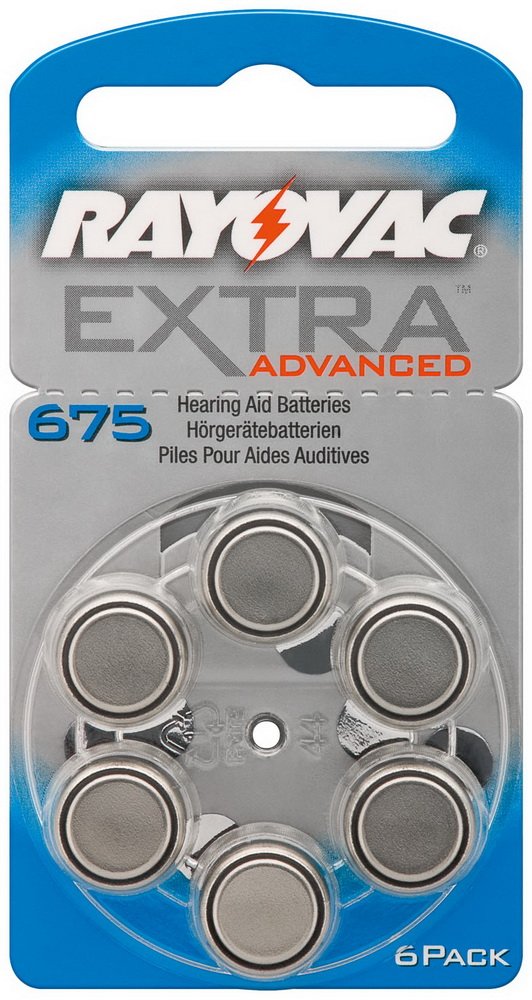 Wentronic V675 6-BL (PR44/HA675) Rayovac ADV