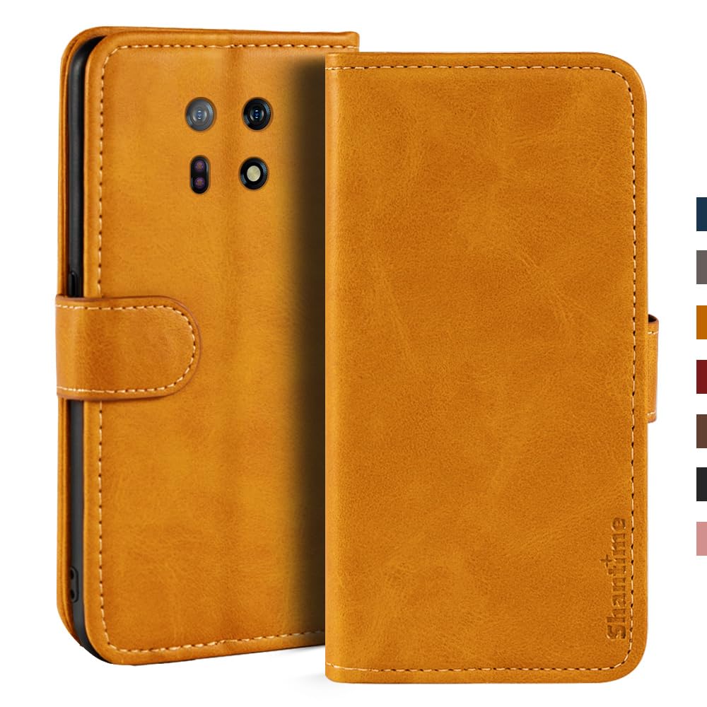 Custodia Flip in Tessuto Oxford e Pelle PU Compatibile con Ulefone Armor 24, Cover Protettiva con Chiusura Magnetica e Tasche per Carte (Grigio