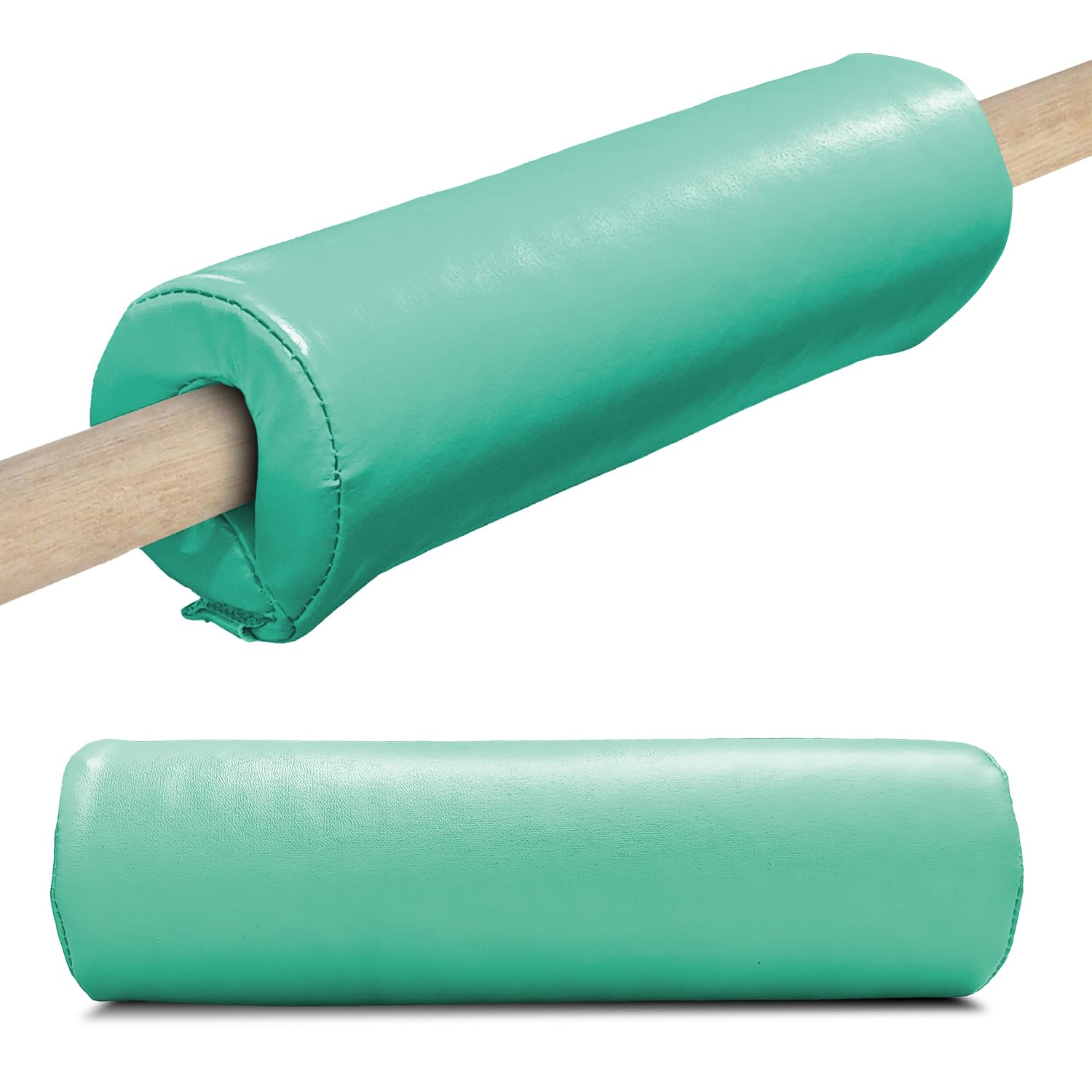 Triclicks Gymnastics Bar Pad Protective - Detachable Protective Foam Sleeve, Fits Gymnastics, Uneven, Parallel, Horizontal & Ballet Bars for Kids & Adults (Green-1pcs)