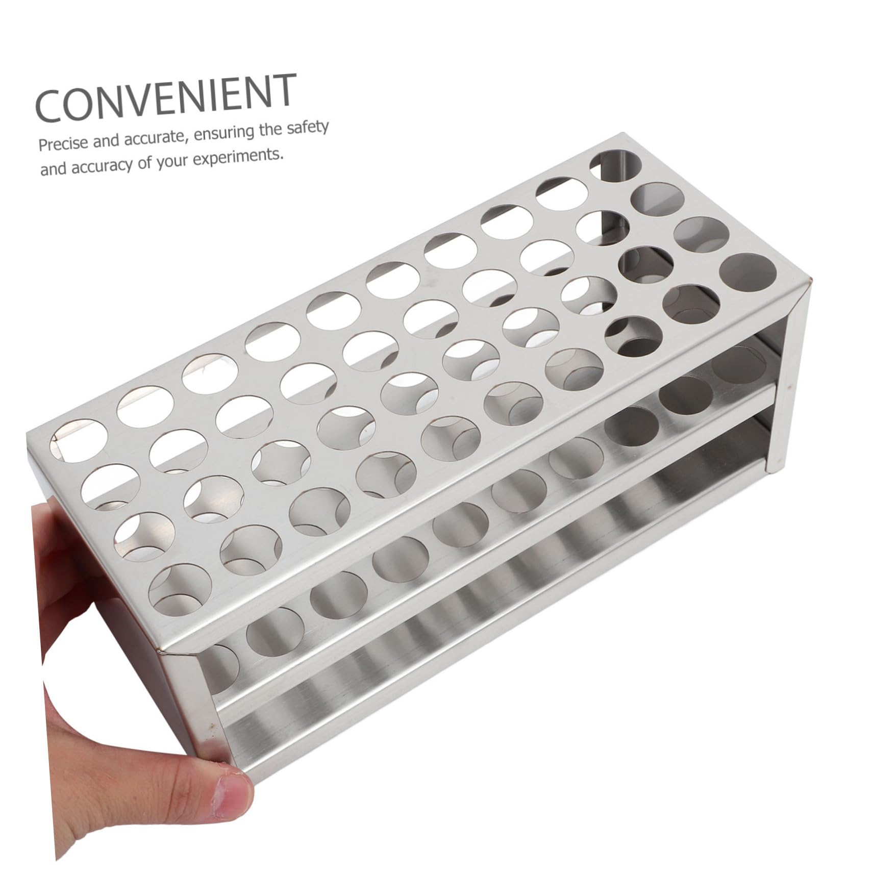 5stücke Test Tube Rack Für Probenröhren Langlebiger Test Tube Organizer Für Geeignet Für Röhren Mit Leicht Zu Reinigen Und Für Einfache Lagerung