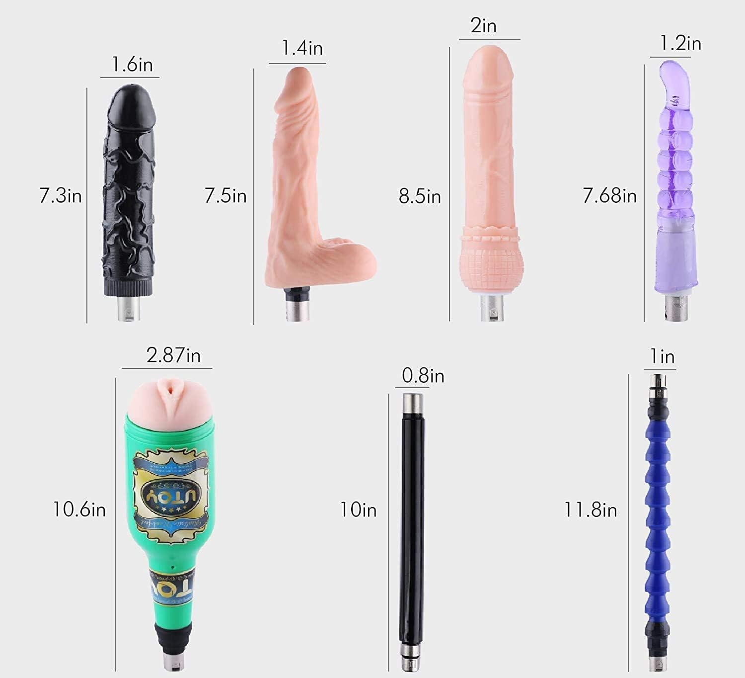Máquina sexual, máquina de amor automática con 7 accesorios para mujeres y hombres, máquina de follar con taza de masturbación, consolador anal, conector 3XLR, pistolas de follar