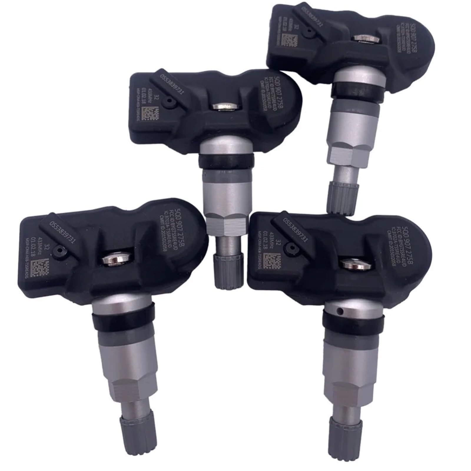 TPMS Con Allarme 5Q0907275B 4PCS Dispositivo di sensori pressione dei pneumatici TPMS per Audi RS3 per Bentley per Bentayga Servizio post-vendita