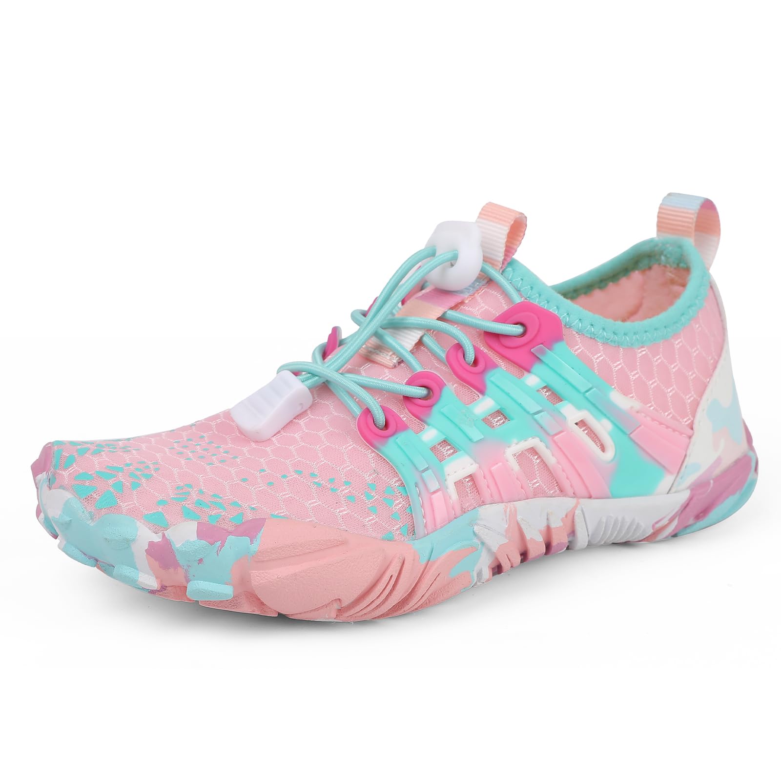 AONEGOLD Zapatos de Agua Niños Niña Barefoot Zapatillas Verano Secado Rápido Respirable Escarpines Antideslizante Piscina Playa Calzado Descalzos
