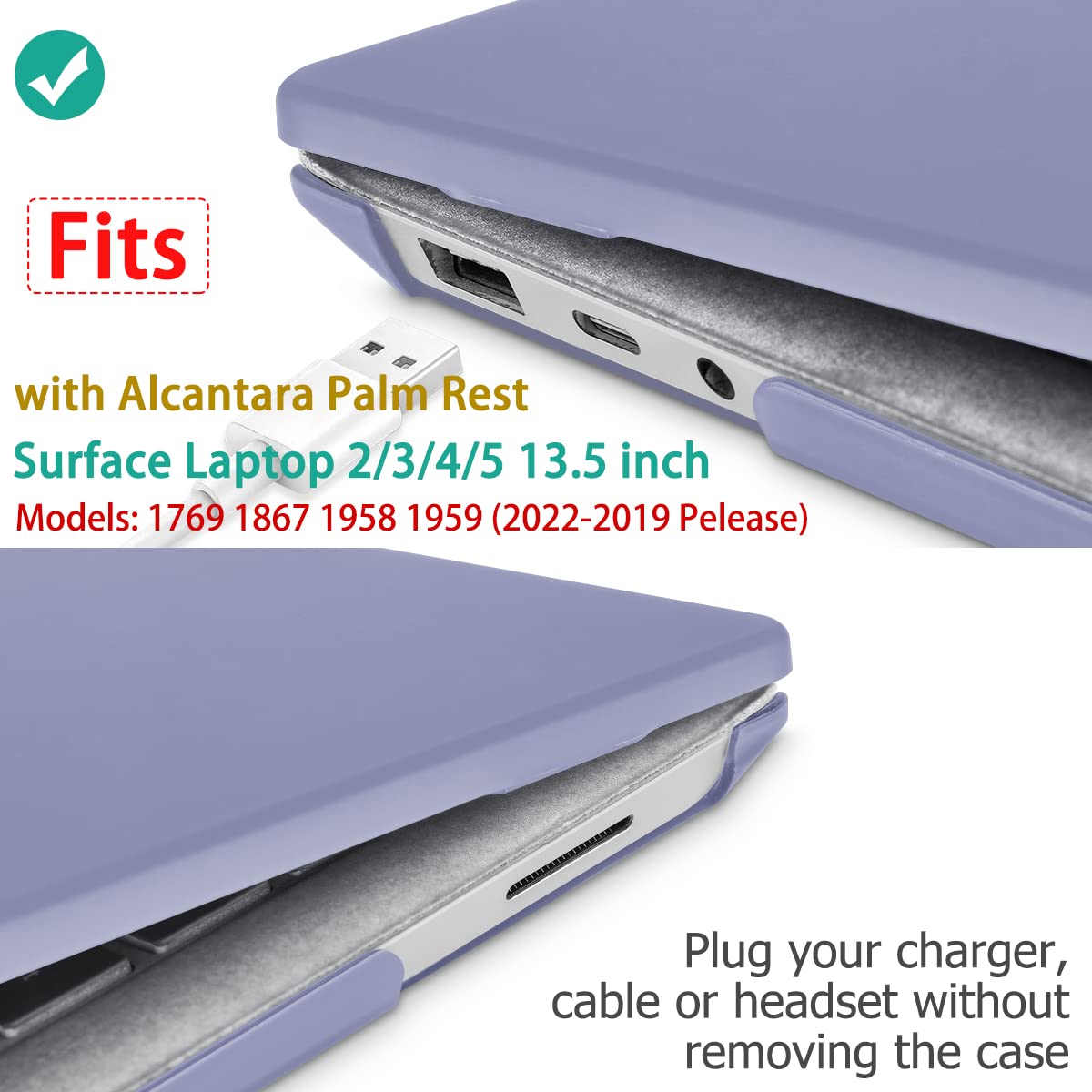 Amazon.co.jp: SUROCASE For Microsoft Surface Laptop 5/4/3/2 ケース