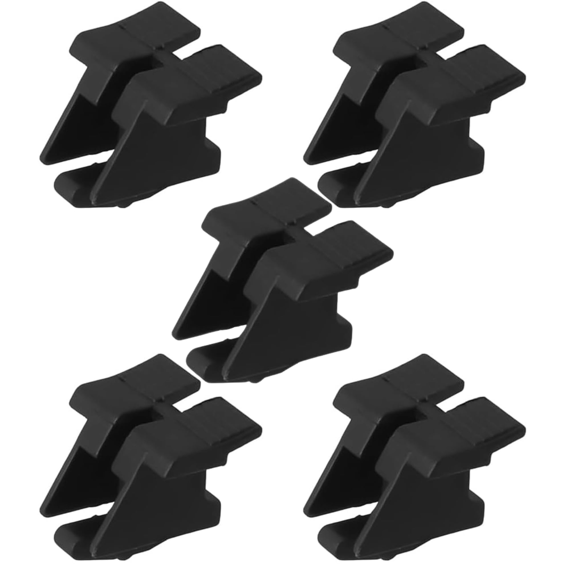 Modover 5Pcs Pcie X16 Slot Retention Clip Replacement – Graphics Card Socket Lock Fishtail Fixing Clip For Desktop Motherboard Repair