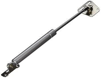 ELECTROPRIME Kitchen Door Windows 100N Power Metal Cabinet Gas Spring Silver Tone