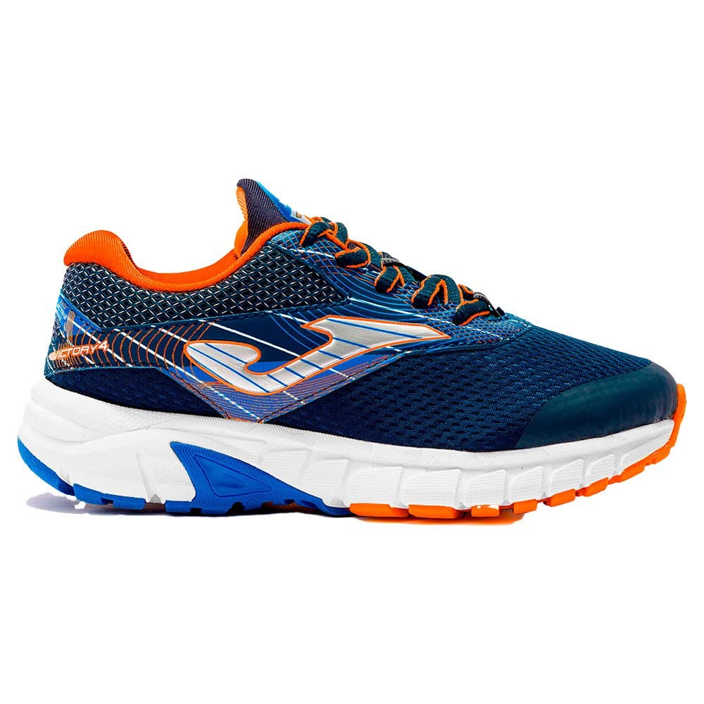 Joma Sport Victory Scarpe da Corsa per Bambini Blu Scuro, Taglia 39