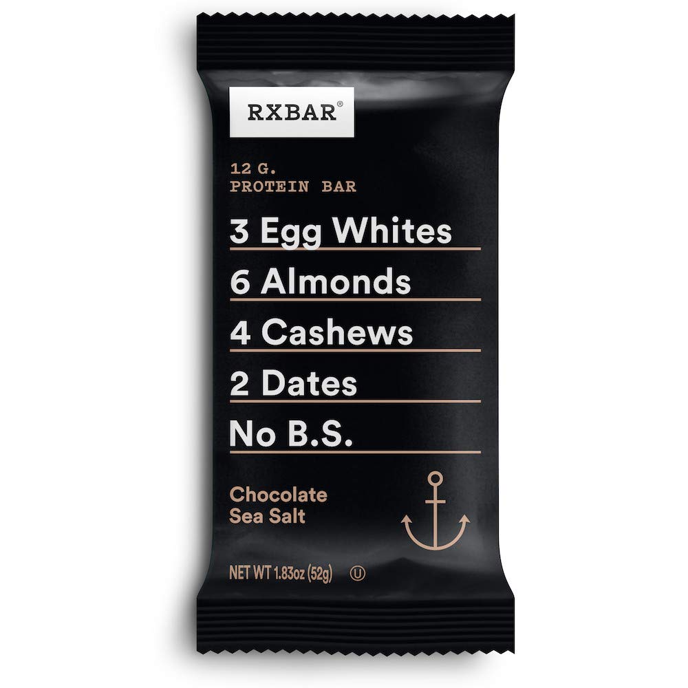 RXBAR Protein Bar, Chocolate Sea Salt, 12g Protein, 22oz