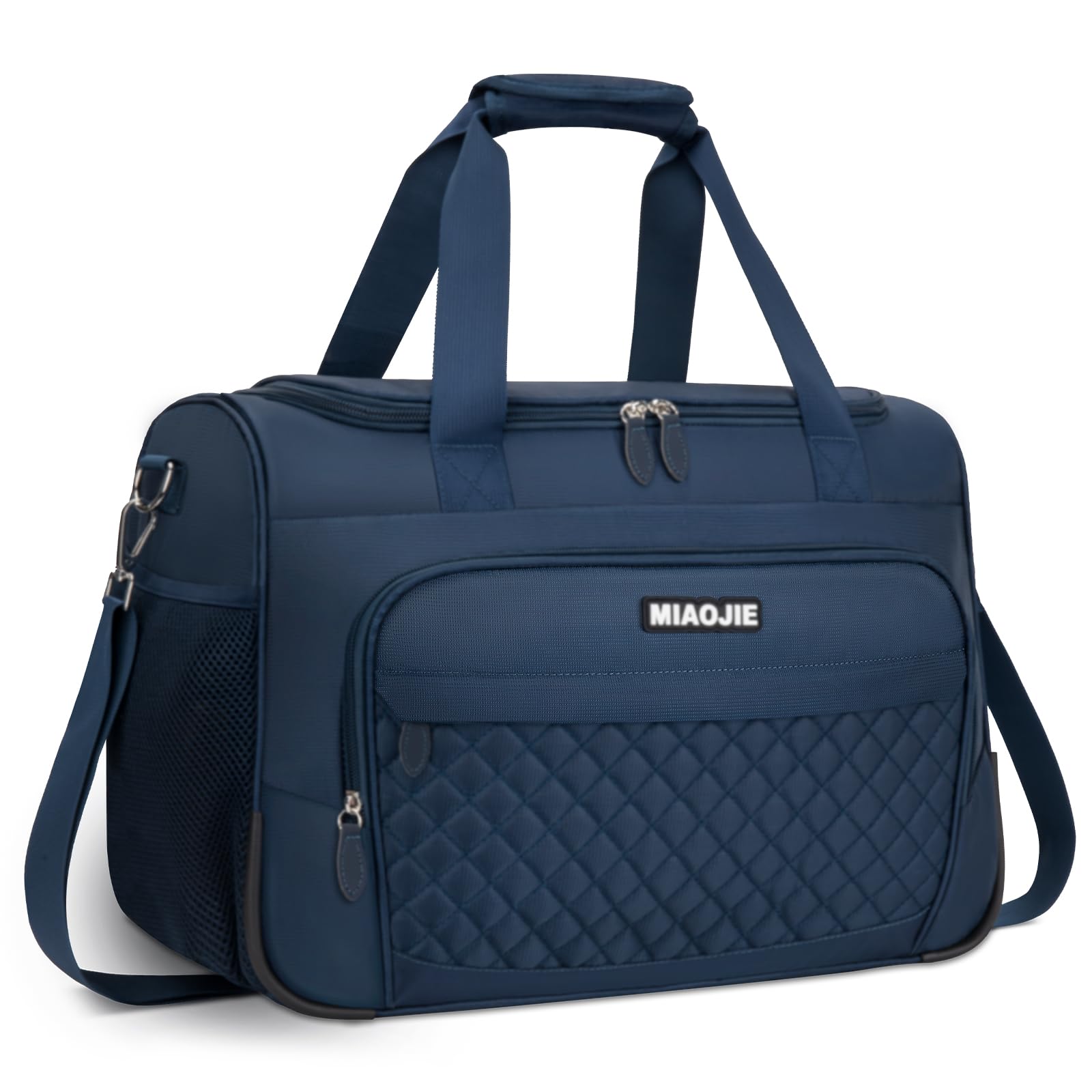 Travel Duffle Bag for Women Underseat Carry On luggage Bag Foldable Overnight Weekender Hospital Bag Lightweight Airplanes Personal