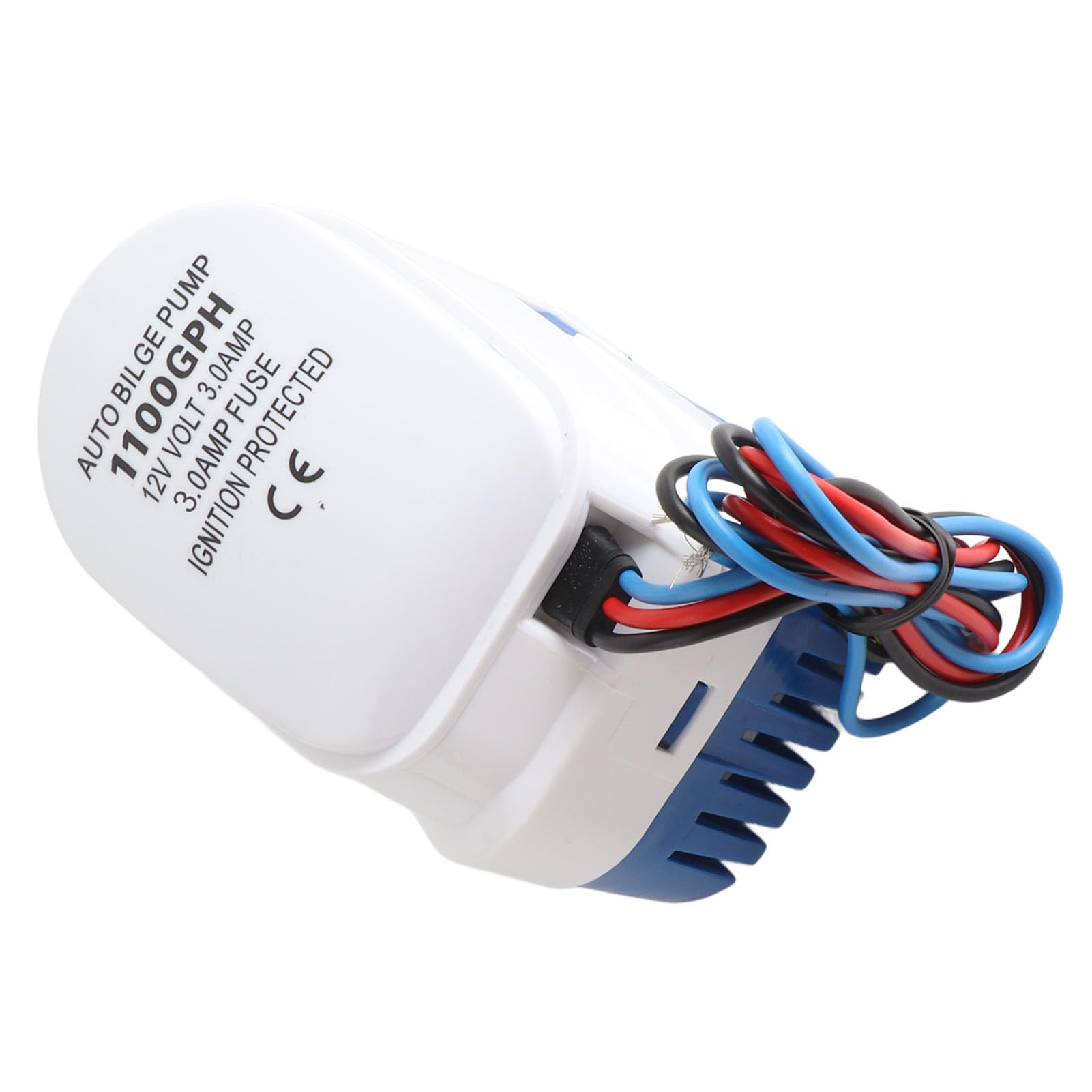 Pompa di sentina automatica sommergibile marina 12 V, 1100 GPH, con interruttore a galleggiante