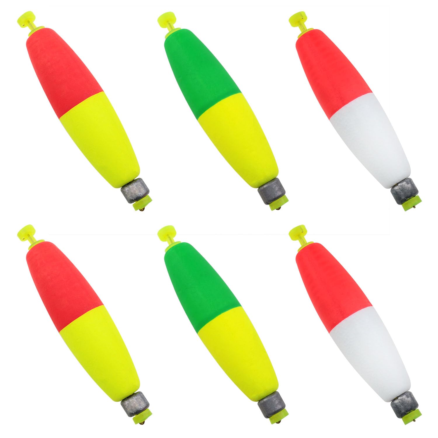 FINBe Fishing Bobbers Weighted Fishing Buoy EVA Foam Spring Fishing Cork Latch Type Hook Float 3.8