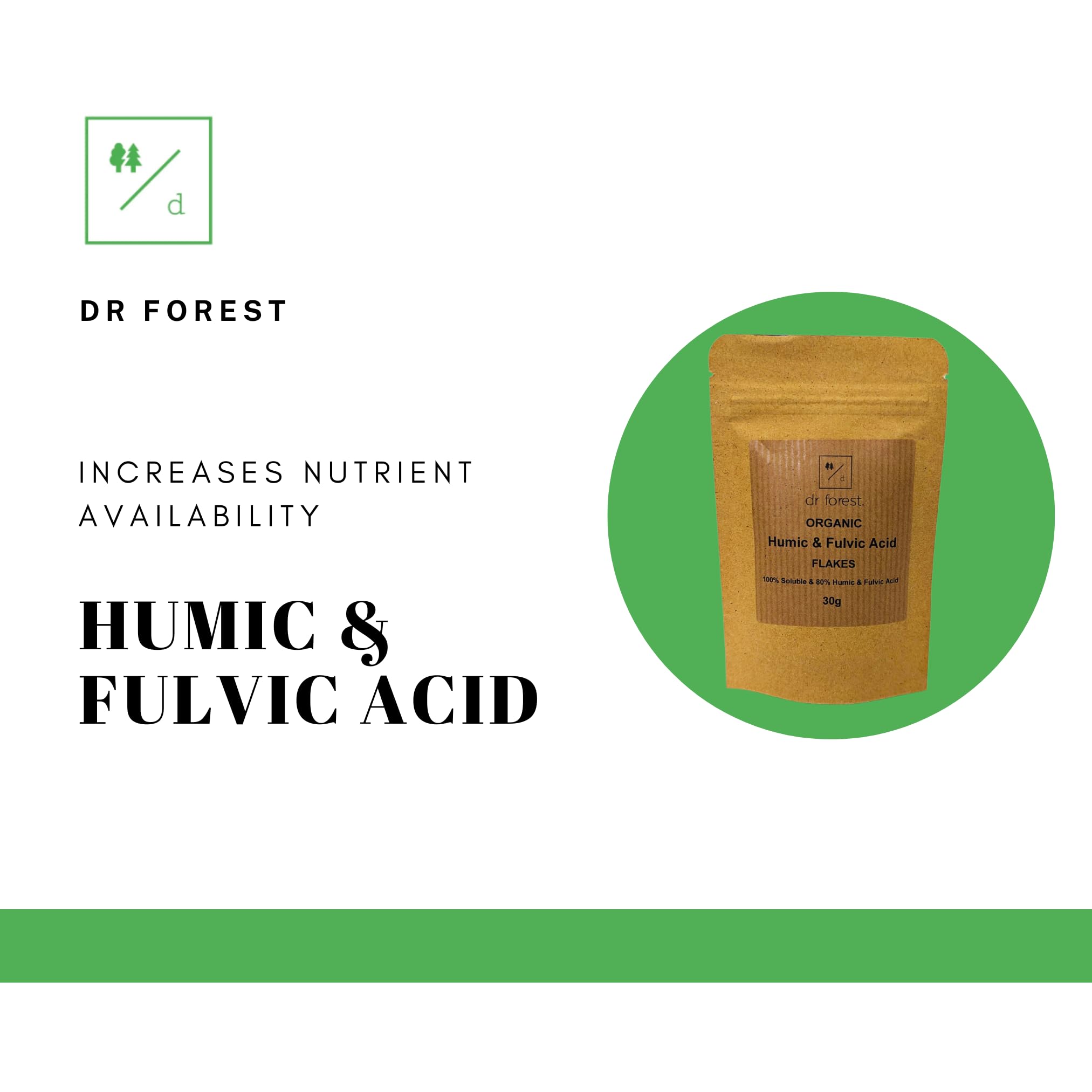 Humins Powder Dr Organic Organic Humic & Fulvic Acid 240g (Soluble Powder Benefits ...