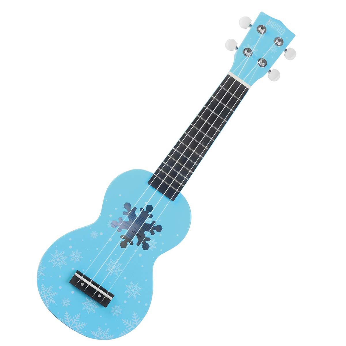 Mahalo-Ukulele MD1SNBU Sopran mit Schneeflocken-Glanzoberfläche