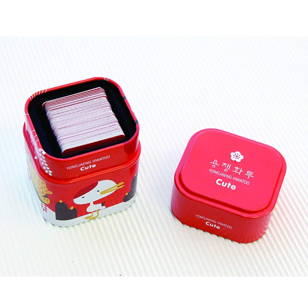 Y&J YONGJAEANG HWATOO Cute Ver. Korean Flower Card Game Hwatu Go-Stop Godori