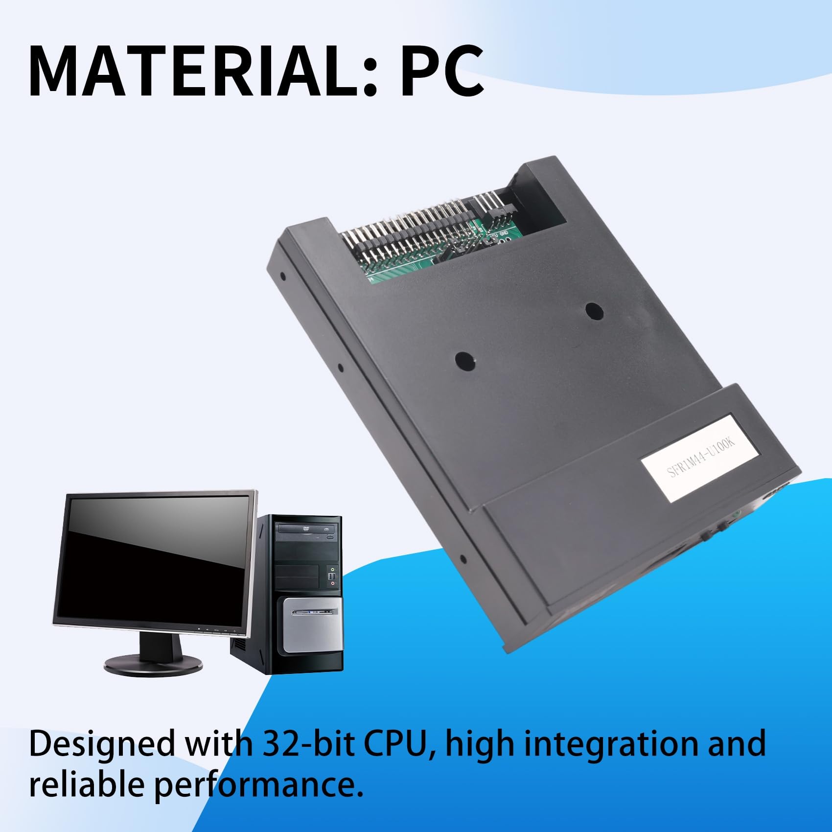 para Disquete GOTEK a USB 1.44M Disquete a Unidad Flash USB Emulación Unidad de Disquete GOTEK SFR1M44-U100K