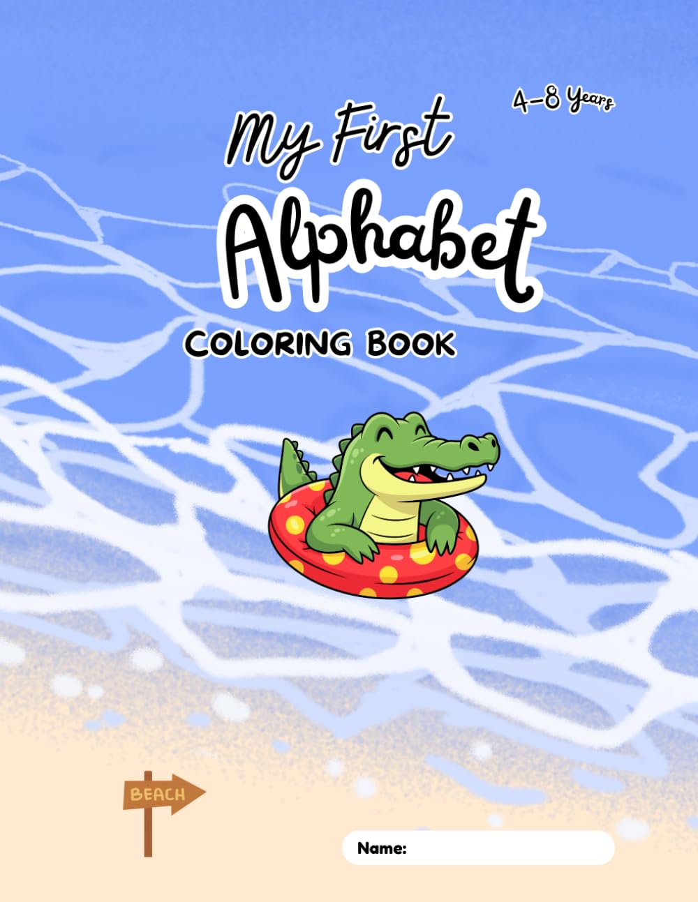 My First Alphabet Coloring Book