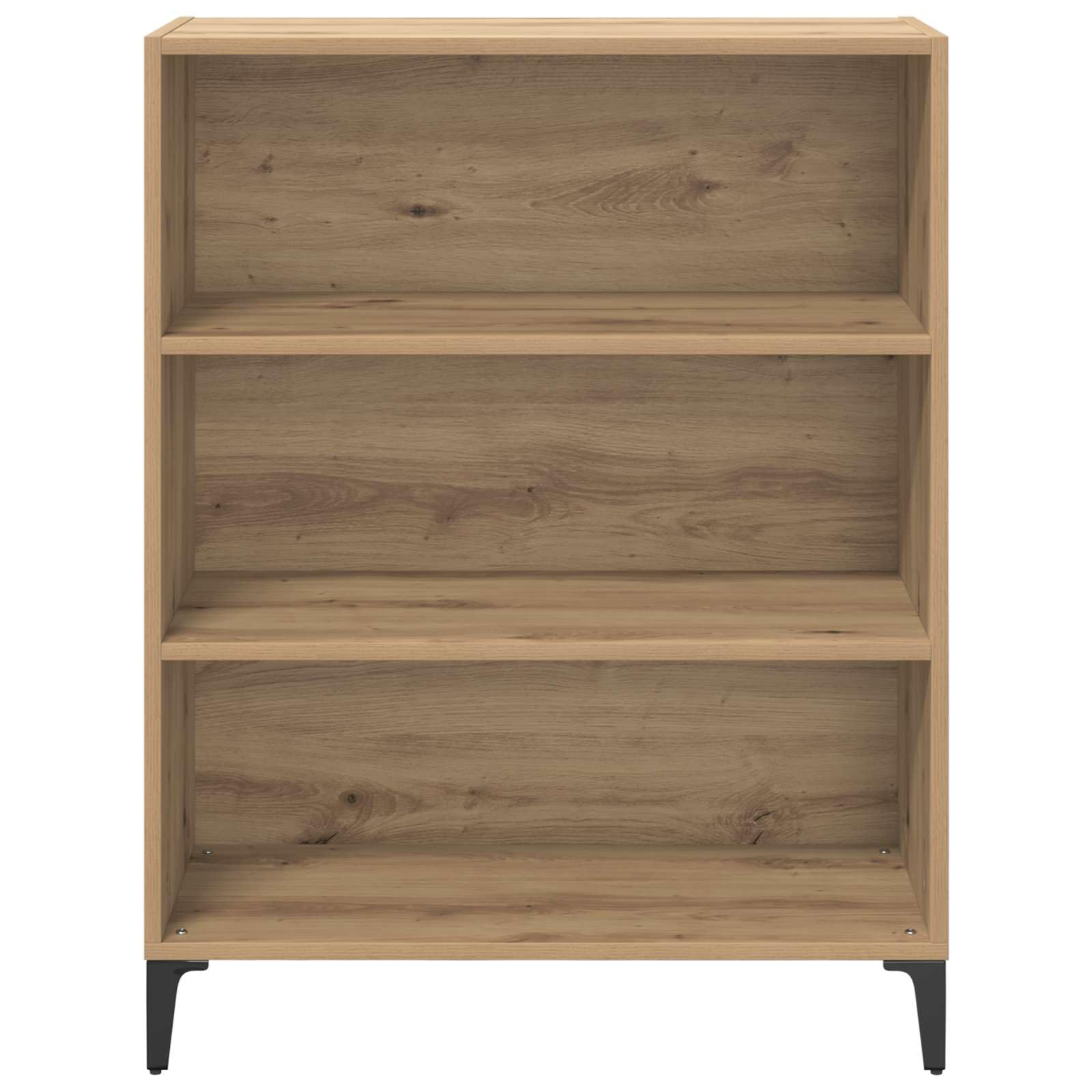 vidaXL Credenza Rovere artigianale 69,5 x 32,5 x 90 cm, Mobile da soggiorno, madia rettangolare, arredo moderno, storage funzionale, design in legno
