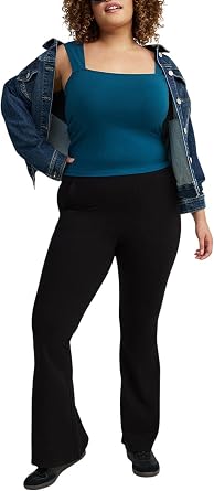 Torrid Womens Plus Size Full-Length Flare Legging