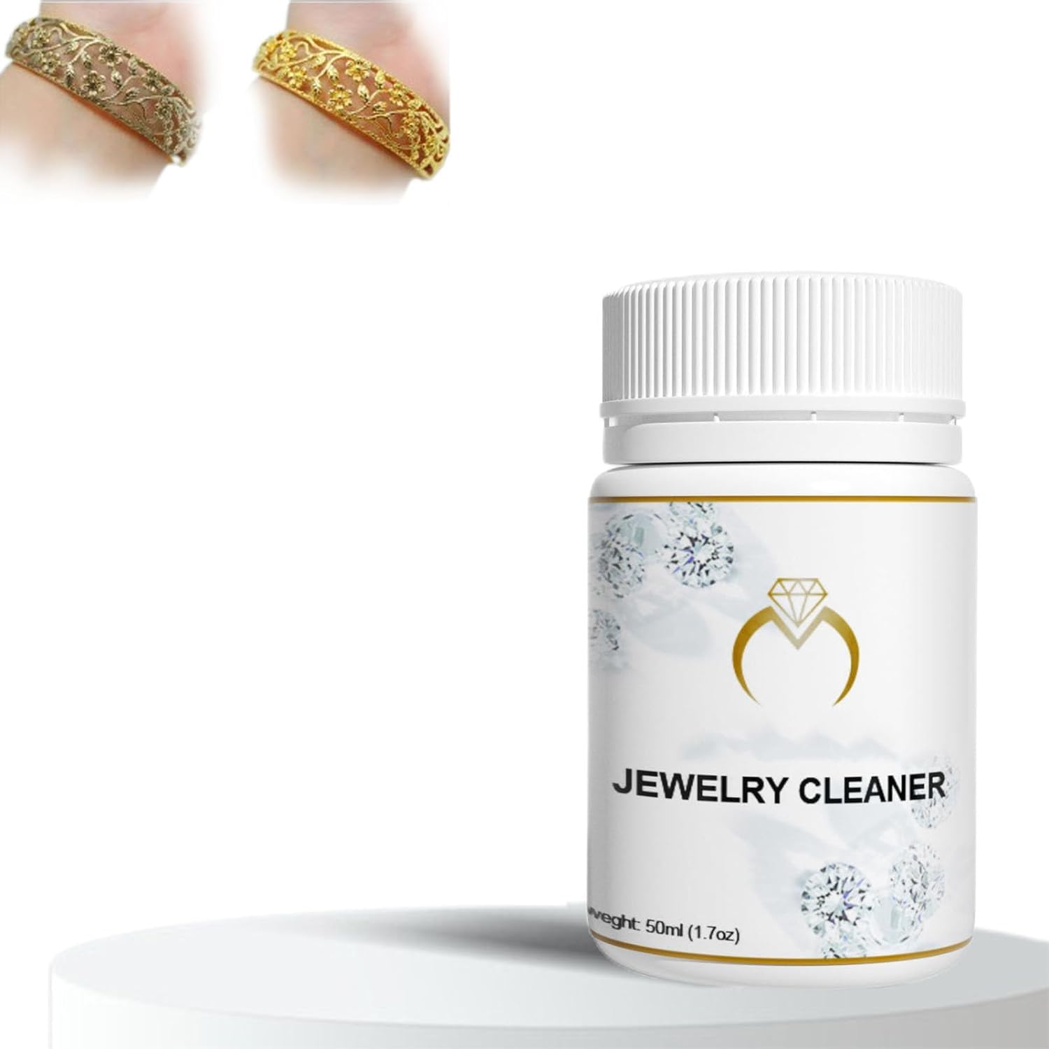 ZooartsDileex Jewelry Cleaner,Jewelry Cleaner,Silver Jewelry Cleaner,Diamond Jewelry Cleaner,Instant Shine Jewelry Cleaner Spray,Restores Shine & Brilliance to Jewelry