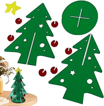 Amazon.co.jp: アクリル製クリスマスツリー、人工クリスマスツリー卓上