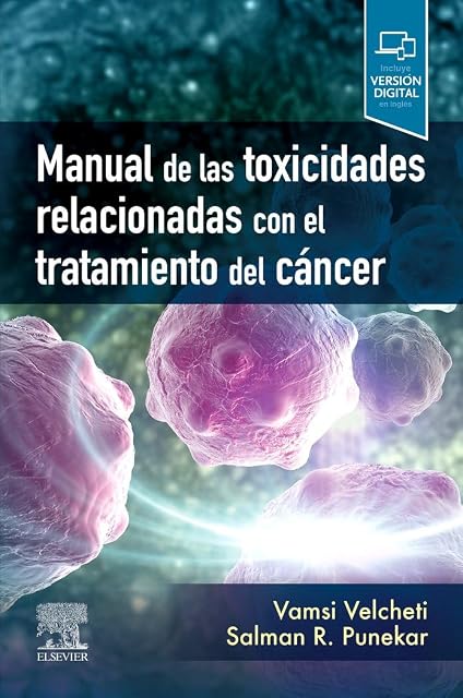 Portada de Manual de las toxicidades relacionadas con el tratamiento del cáncer