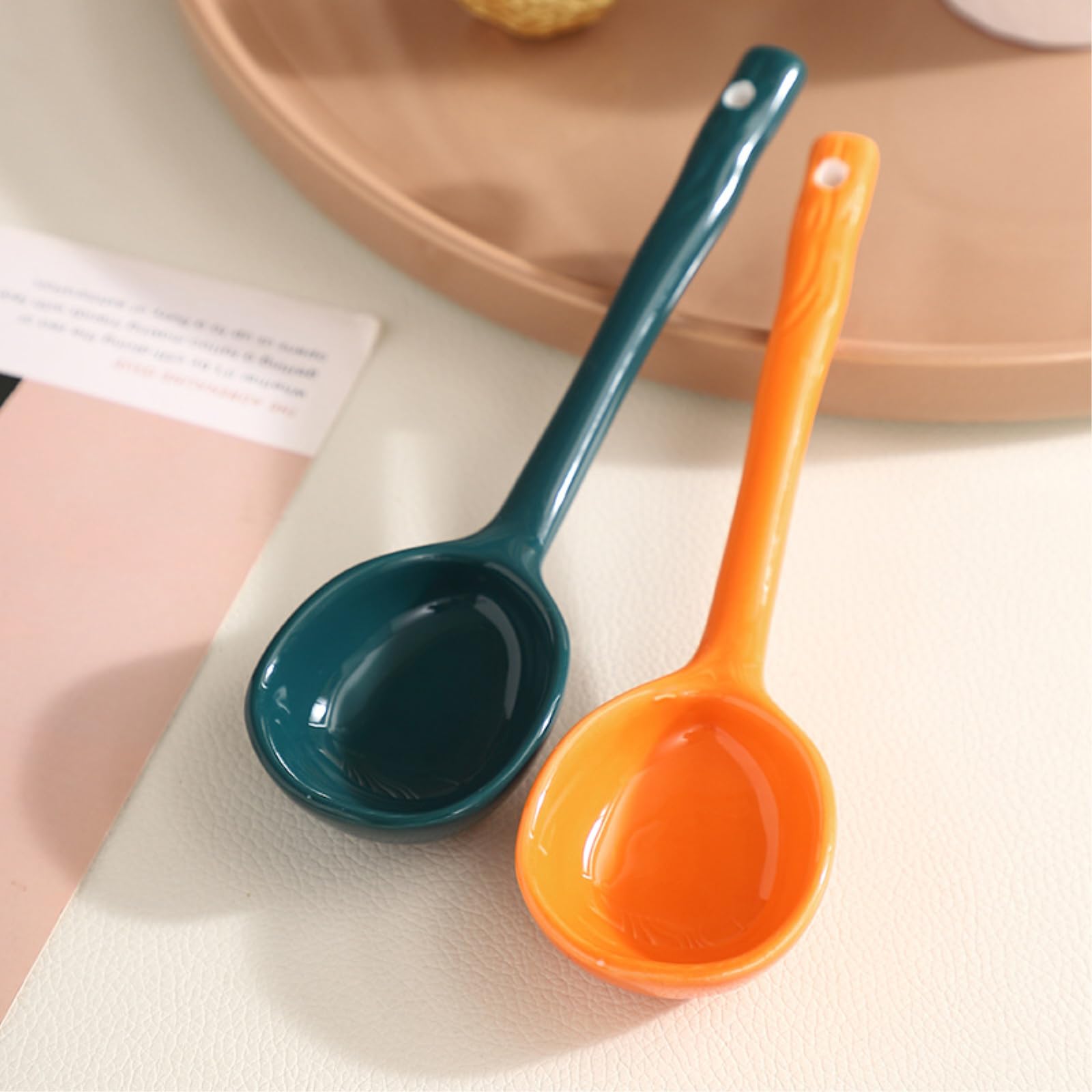 Łyżka ceramiczna w stylu japońskim