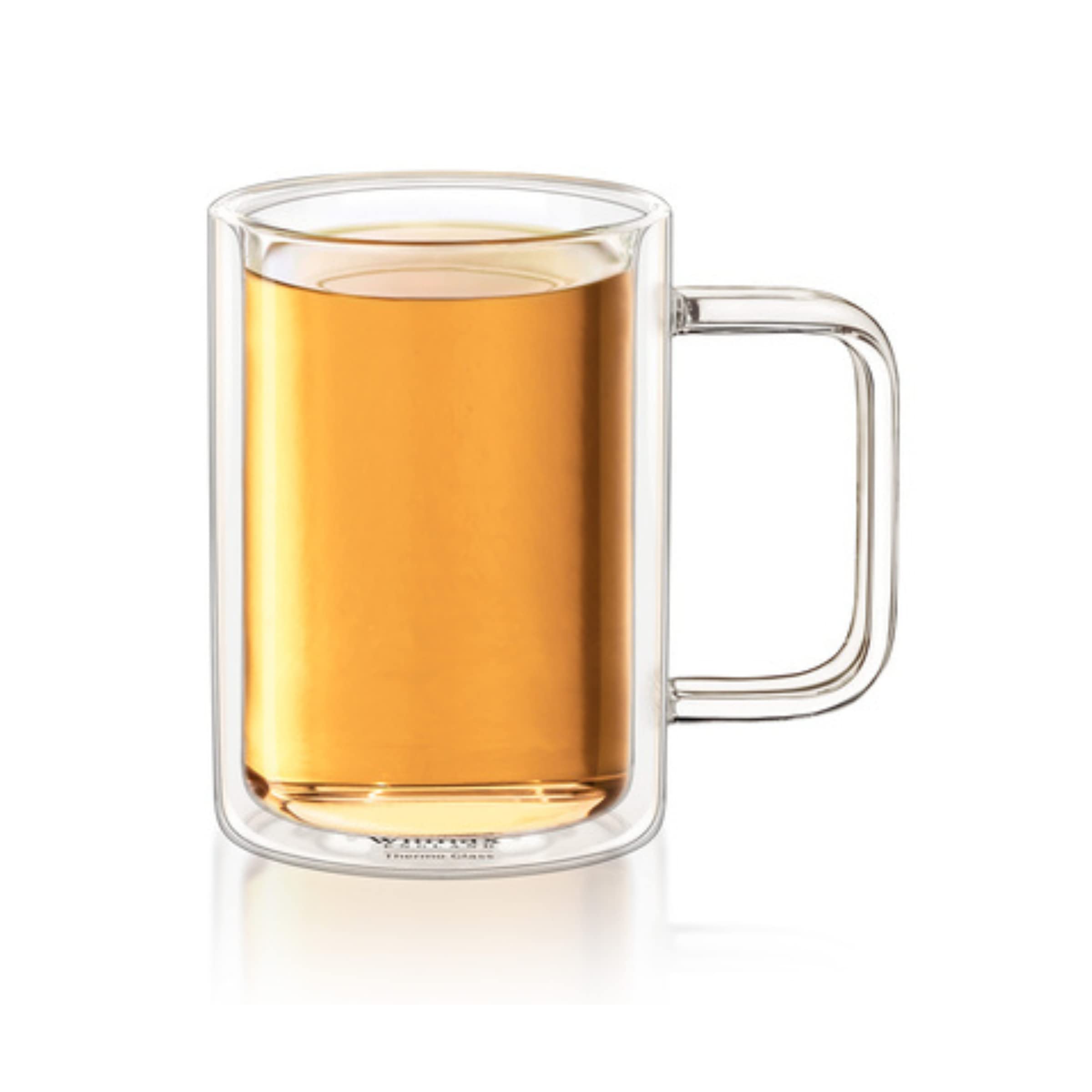 Wilmax Doppelwandig Thermogläser Fassungsvermögen: 400ml - Kaffeetassen Cappucino Latte Macchiato Espresso Mokka Tassen - Kaffee-Gläser 6 SET
