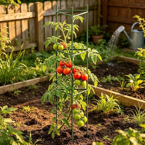 Treillis à tomates réglable et extensible pour jardin et potager - 4