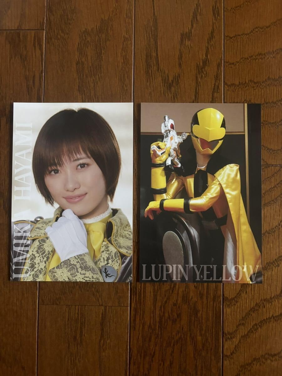 モーニング娘。 工藤遥 アクリルスタンド ルパンイエロー ルパンレンジャー Amazon.co.jp: 元モーニング娘。工藤遥 快盗戦隊ルパンレンジャー
