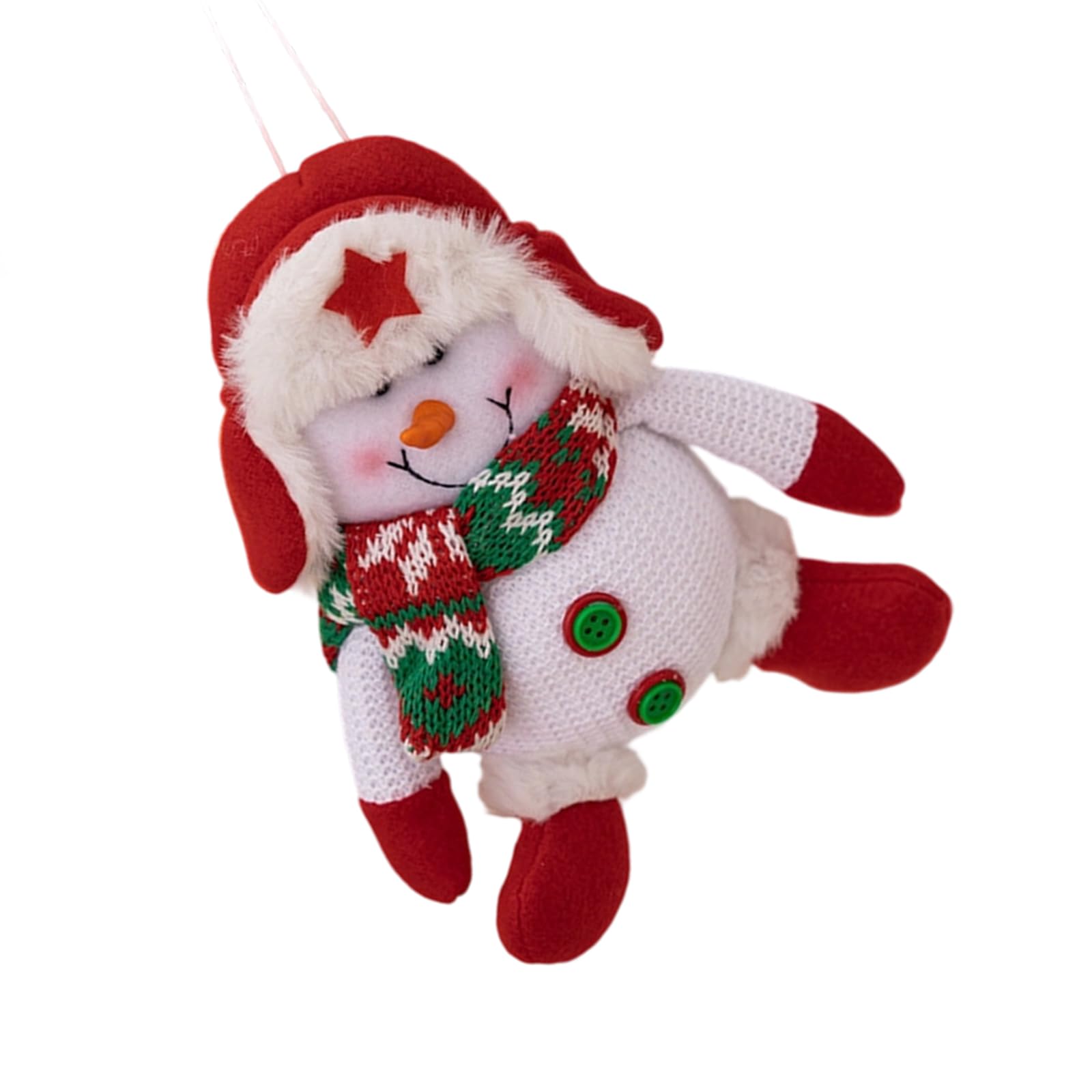 Tsophreniq Christmas Hanging Ornaments Santa Pendant Party Supplies Reindeer Desktop Pendant for Holiday Party Decoration Christmas Tree Decoration