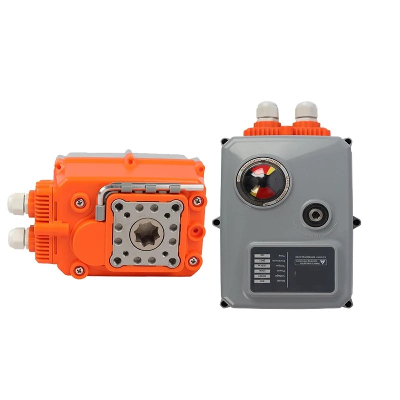 JNVFTCUX 12v 24v Dc Motorized Ball Butterfly Flange Valve Rotary Control Water Flow Actuators 90 Degree Electric Actuator
