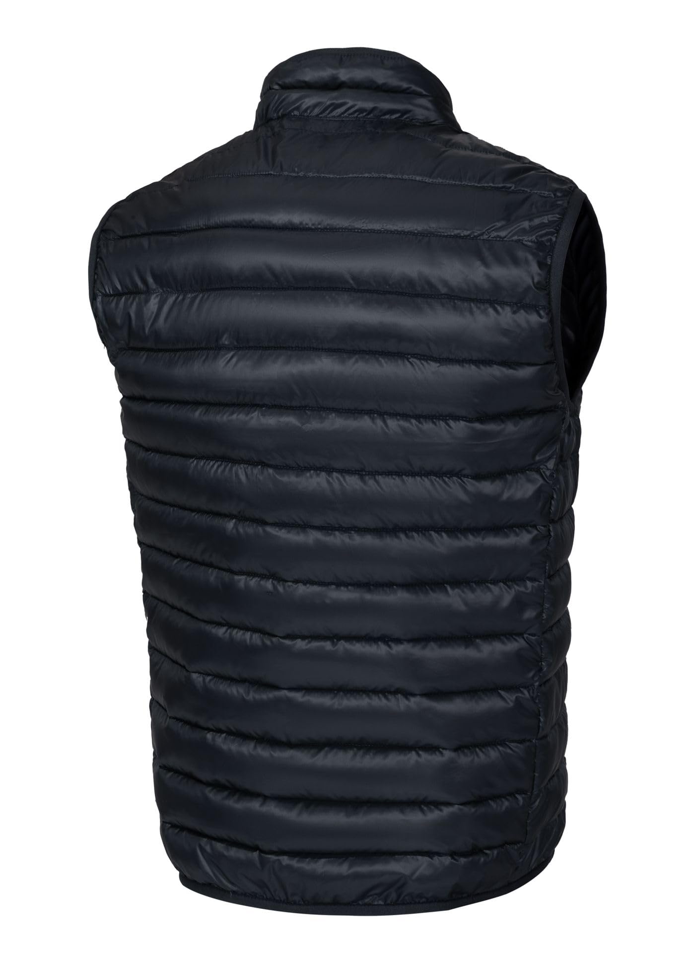 PITBULL Herren Steppweste FOLDABLE – Männer Leichte Gefütterte Weste Kompakt Packbar, Glänzende Polyester Freizeit Übergangsjacke mit Taschen & Reißverschluss