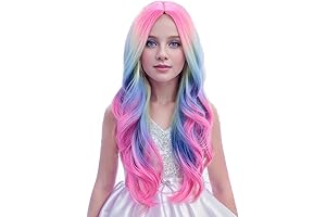 Mermaid Hair Wigs for Kids: Dive Into a Sea of Colors
