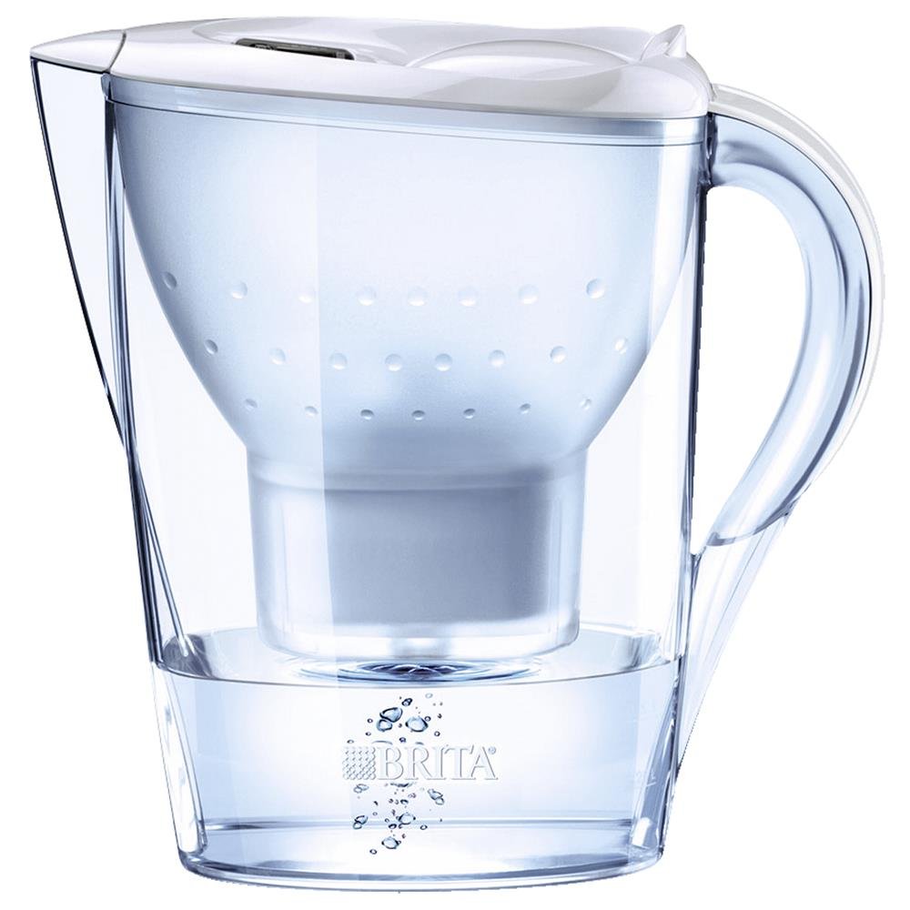 Brita White Marella Cool Water Filter Jug And Cartridge,