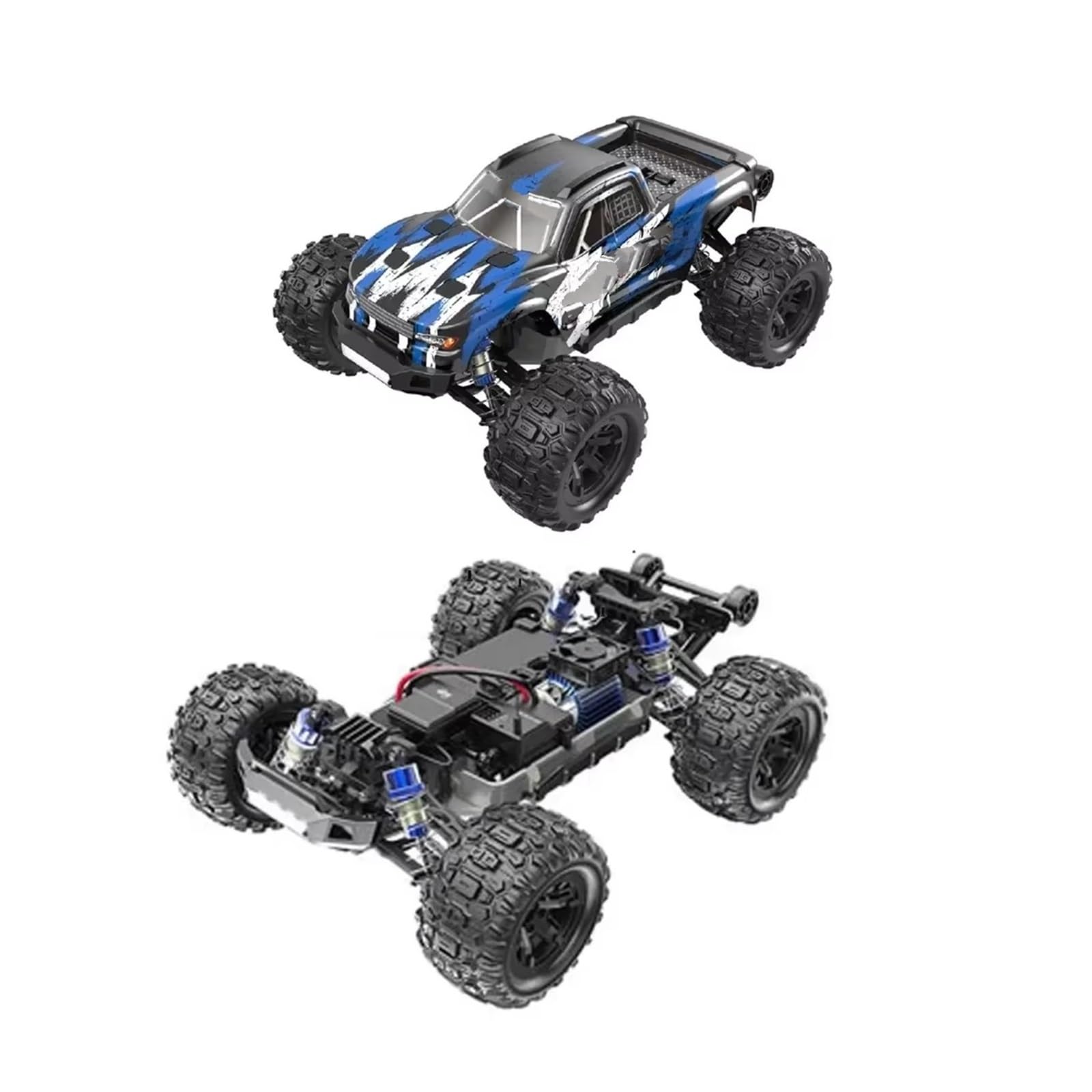 RC Pneumatici Ricambi Per MJX H16H H16E H16P 4 Pezzi Pneumatici Ruote RC Auto Fuoristrada Veicoli Cingolati Accessori E Aggiornamenti Sostituzione Riparazione