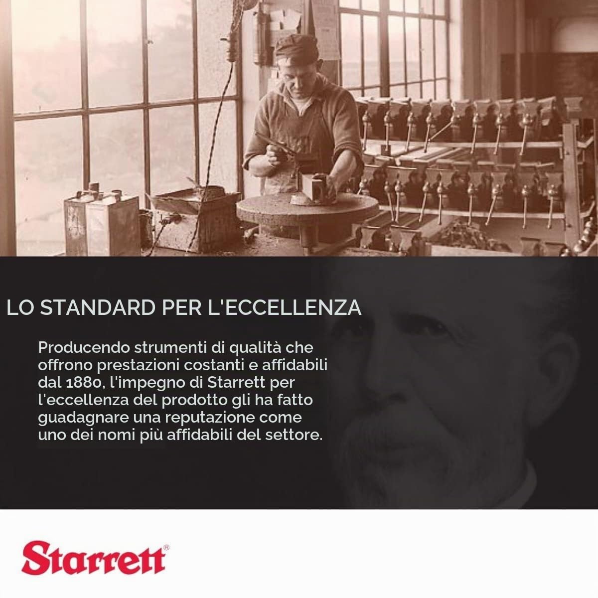 Starrett 125MEA-6/150, Calibro a corsoio, 150 mm / 6"