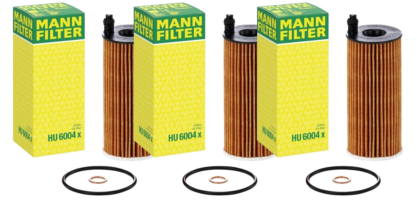 Set of 3 Engine Oil Filters for BMW F15 F30 328d 535d X3 X5 740Ld xDrive