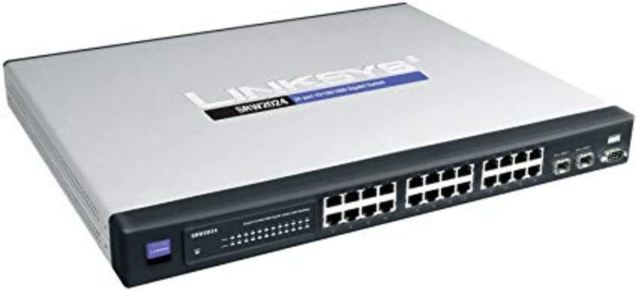 Cisco SRW2024 24-port Gigabit Switch - WebView